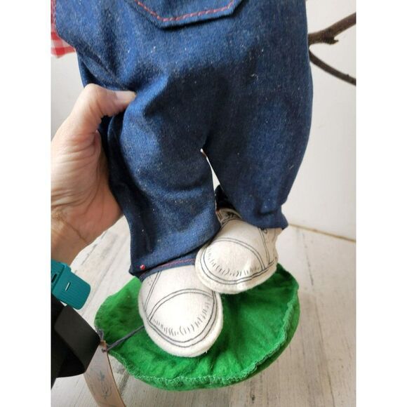 Annalee black eye stick 18" boy baseball - Picture 7 of 9